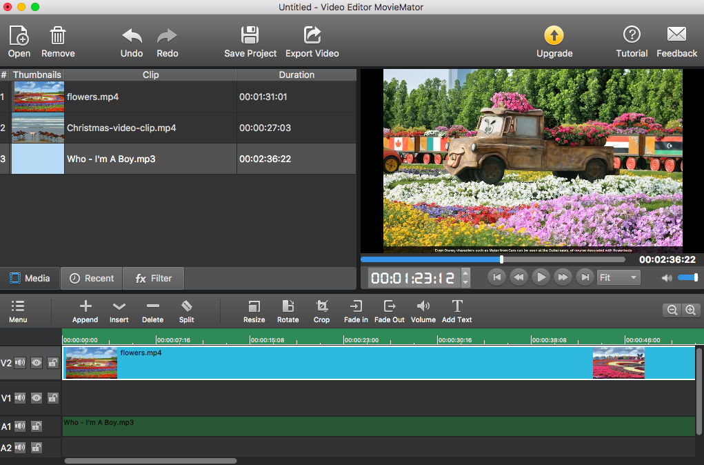 best video maker without watermark for mac